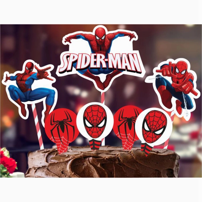 Spiderman Decora Theme Topper