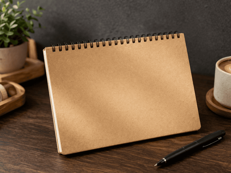 EcoSphere Spiral Bind Notebook | Eco Friendly Recycled Paper
