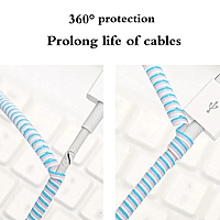 Spiral Cable Protector – Anti-Break Wire Guard