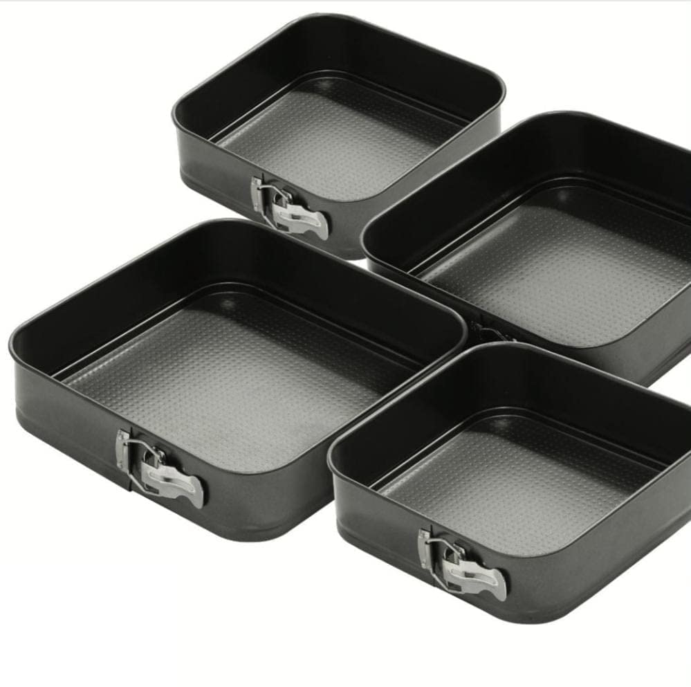 Non-Stick Springform Baking Pans with Removable Bottom | Leakproof Cake Tin