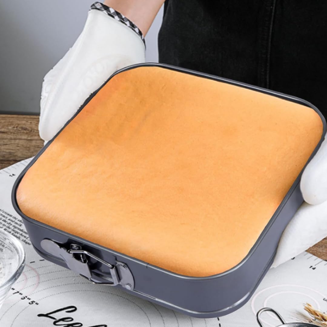 Non-Stick Springform Baking Pans with Removable Bottom | Leakproof Cake Tin