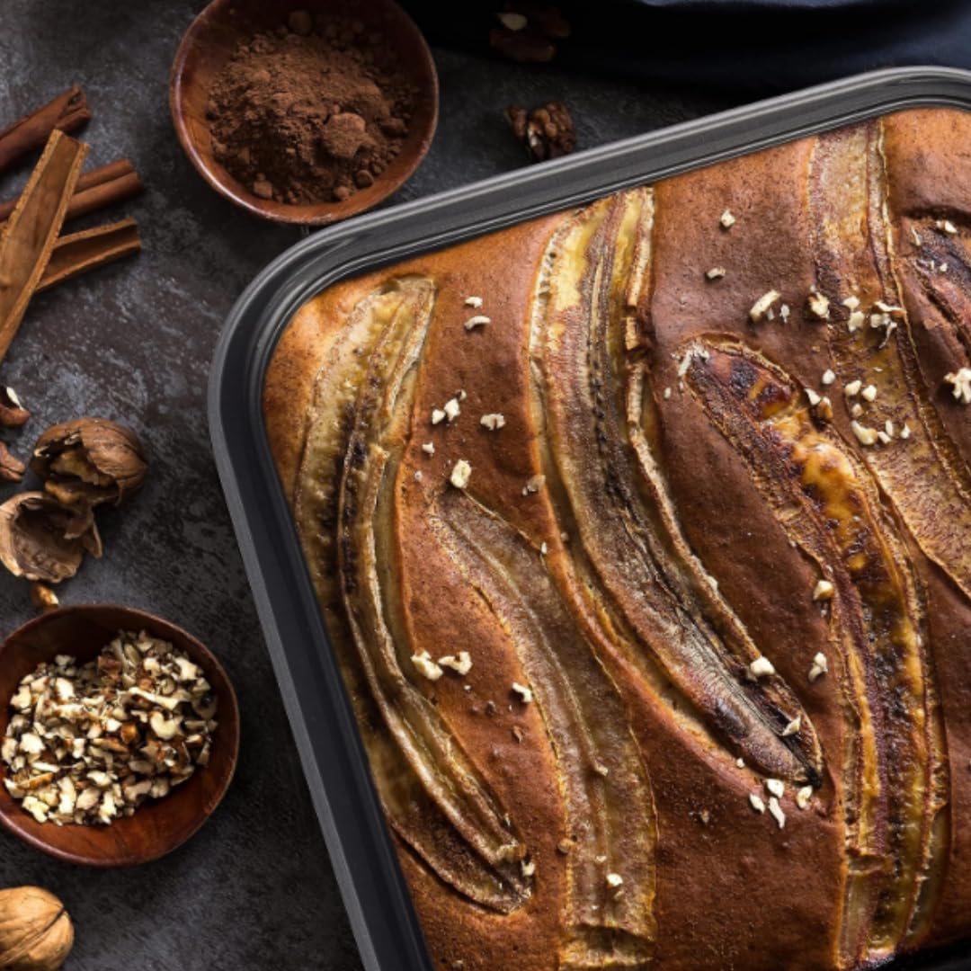 Non-Stick Springform Baking Pans with Removable Bottom | Leakproof Cake Tin