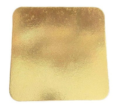 Qson Cake Board 10 Square Gold