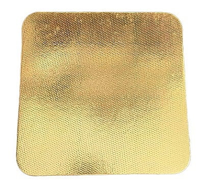 Qson  Cake Board 12 Square Gold