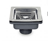 SQUARE SINK COUPLING 4 Inch