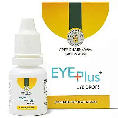 Sreedhareeyam Ayurveda Eyeplus Eyedrops – Natural Relief for Dry & Strained Eyes