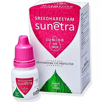Sreedhareeyam Ayurveda Sunetra Junior Herbal Eye Drops