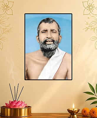 [WL] Sri Ramakrishna - Meditation Bust Photo