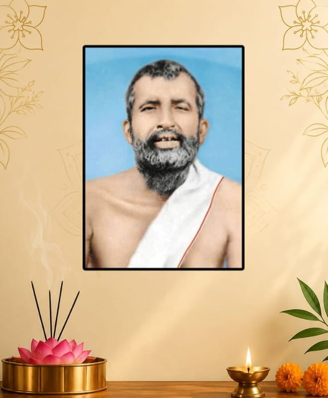 [WL] Sri Ramakrishna - Meditation Bust Photo