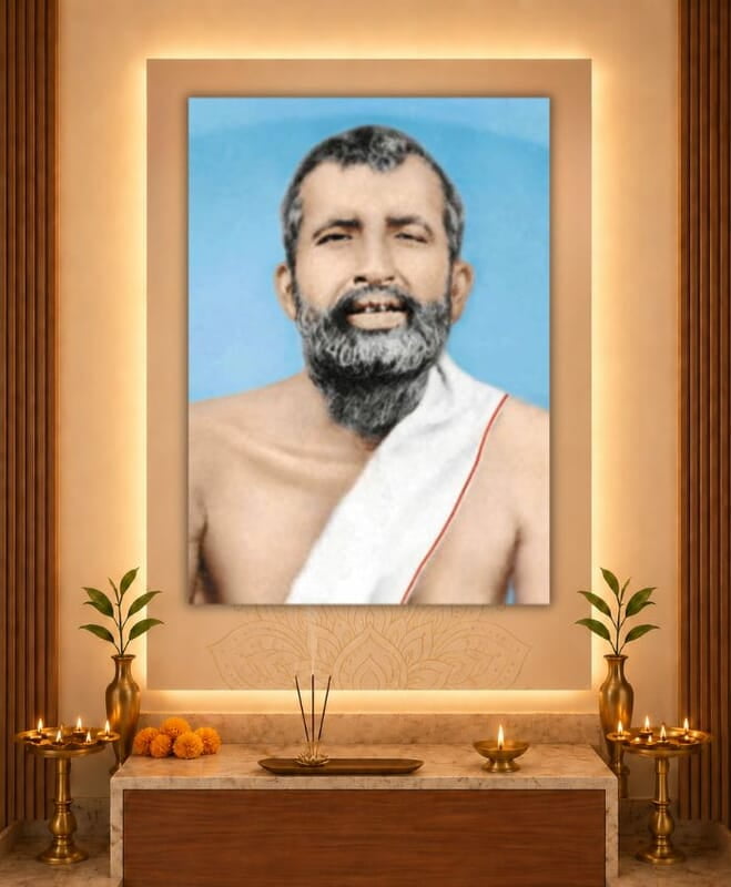 [PP] Sri Ramakrishna - Meditation Bust Photo