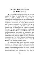 Sri Ramakrishna - The Personification of Gods and Goddesses