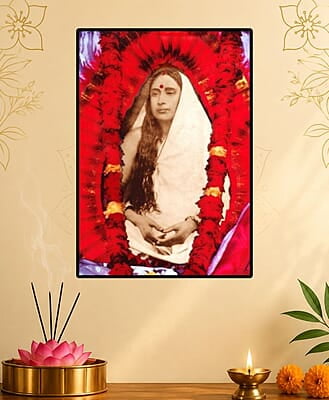 [WL] Sri Sarada Devi - Altar Image - Belur Math Shrine