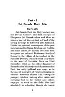 Sri Sarada Devi - The Holy Mother Life and Teachings