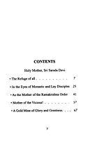 Sri Sarada Devi the Mother of All - By Swami Atmasthananda