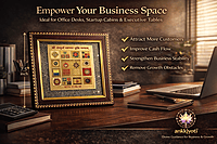 Sampoorn Vyapar Yantra — Pyrite Photo Frame Sampoorn Vyapar Yantra — Pyrite Photo Frame