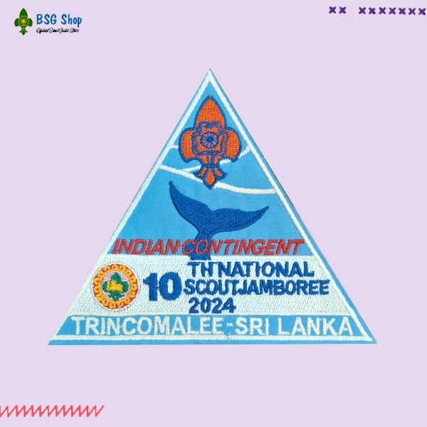 10th  Srilanka National Jamboree Badge