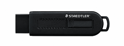 STA 525 PS1B-1 STAEDTLER Eraser Sliding - Black