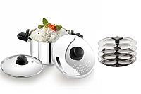 Sonu Stainless Steel Strainer Pot | Multipurpose Pasta, Noodles & Vegetable Cooker