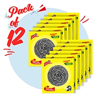 LIMOZ | Stainless Steel Scrub 11G (Pack of 12)