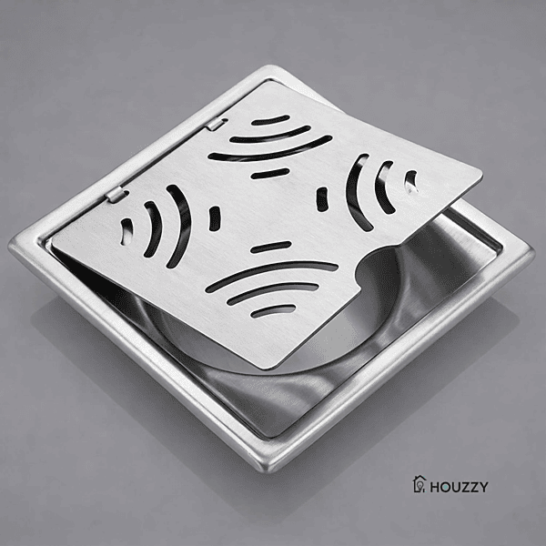 Hinges Square Floor Drain