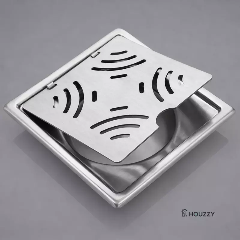 Hinges Square Floor Drain