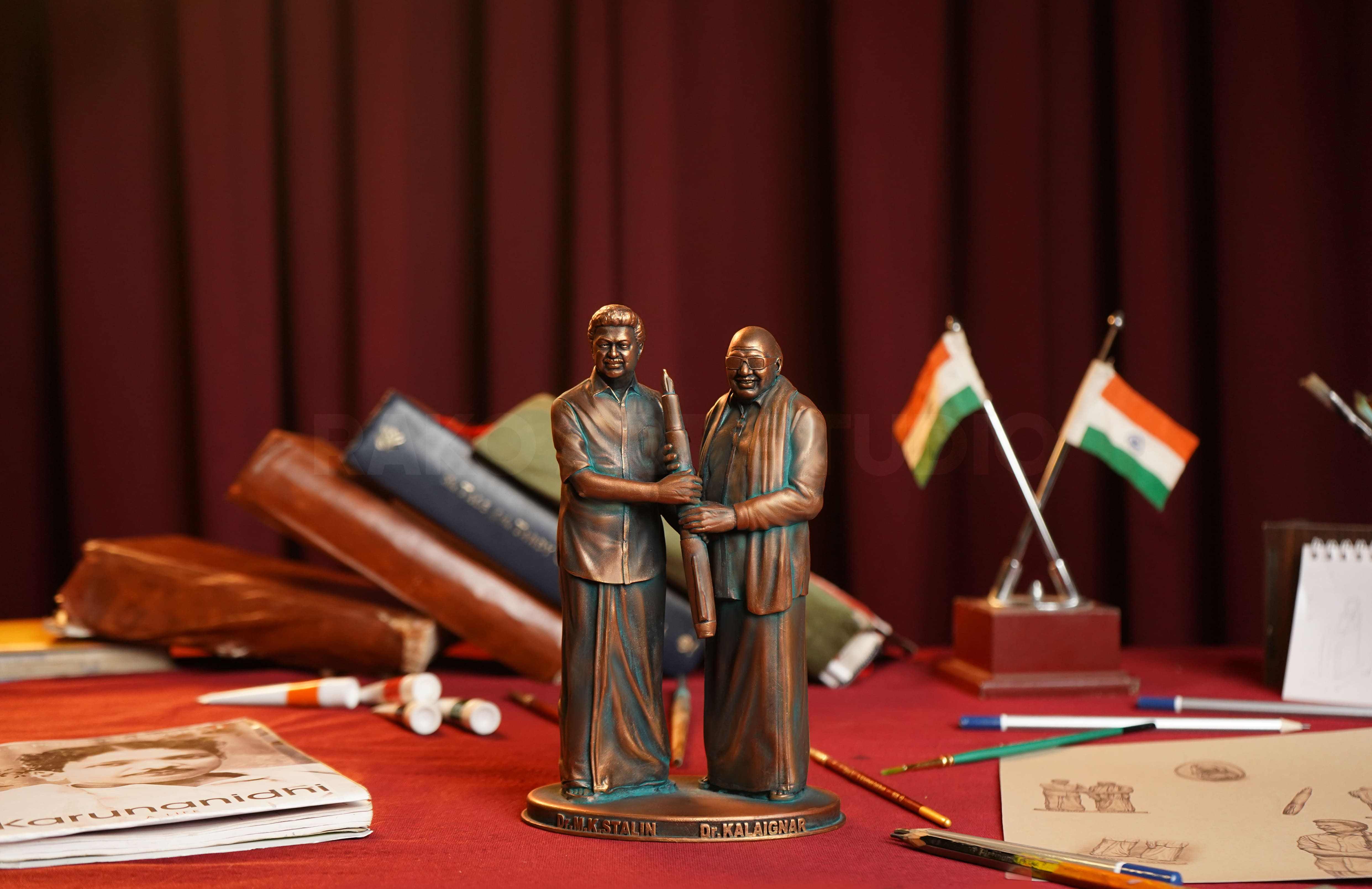 Stalin –Kalaignar Sculpture