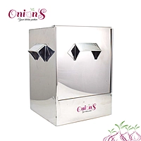 Onions Stainless Steel Cauka/Square/Cubic Idly cooker – FOR HOME USE ONLY