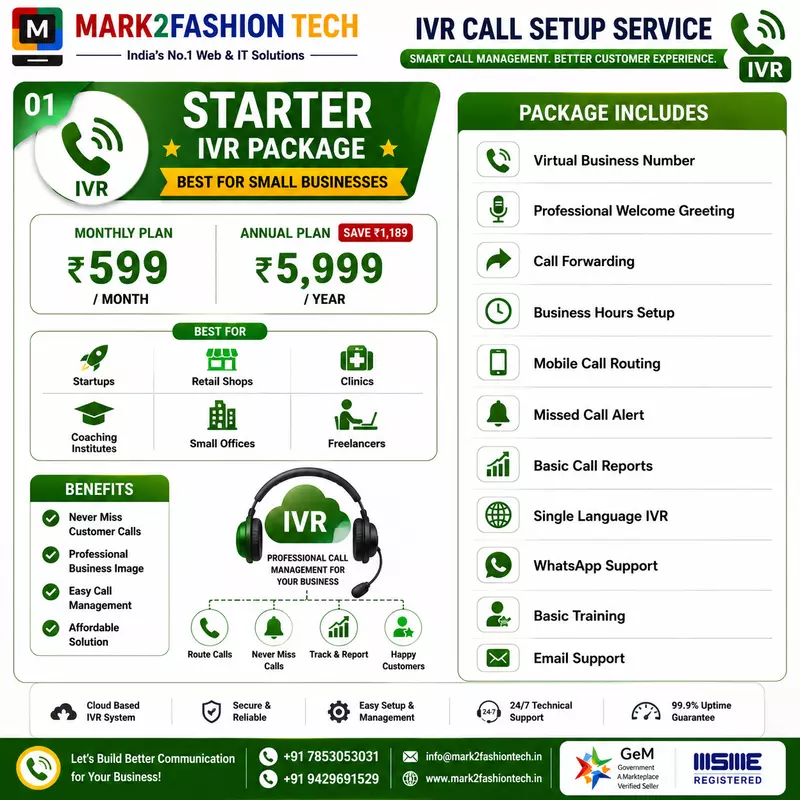 Starter IVR Package
