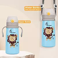 R For Rabbit - Steebo Safari Sippy Water Bottle - Blue Lion