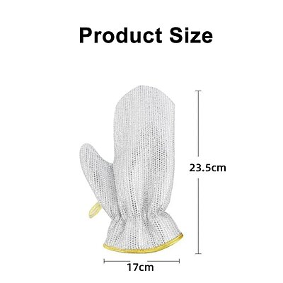 Steel Dish Washer Gloves Pack of 2 Steel Dish Washer Gloves Pack of 2