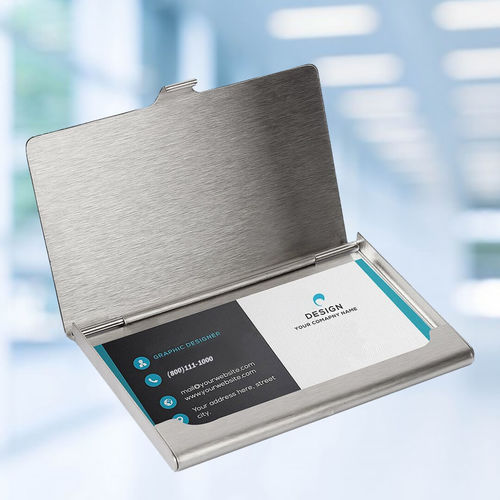 Engraved Metal Visiting Card Holders