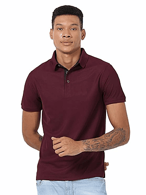 STELLER Regular Fit Polo T-Shirt