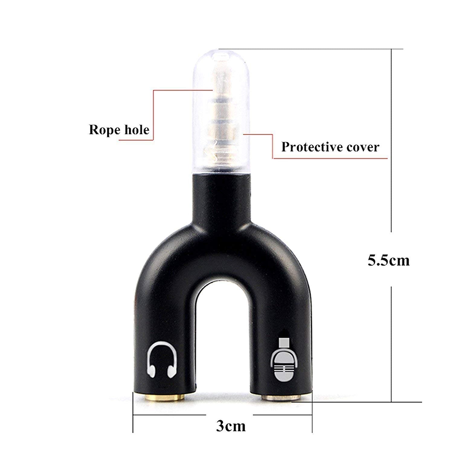 Sterio To 2 Female (Cable) Convertor