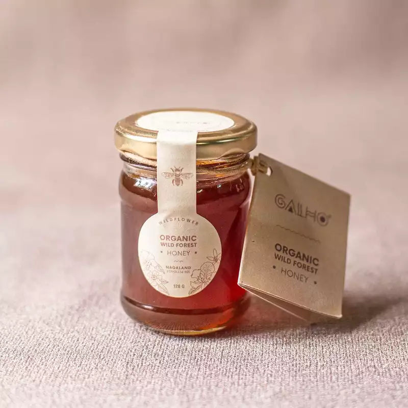 Wild Flower Honey 120 Gms - Naturally Sweet & Sour (Stingless Bee)