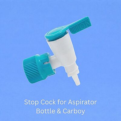 Stop Cock for Aspirator Bottle & Carboy - PL