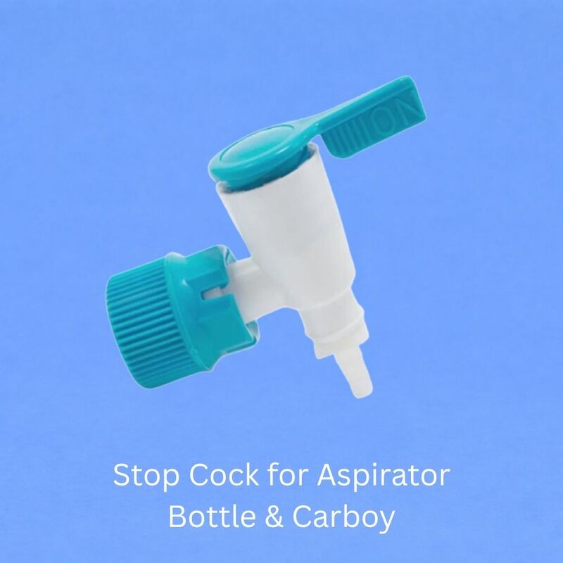 Stop Cock for Aspirator Bottle & Carboy - PL
