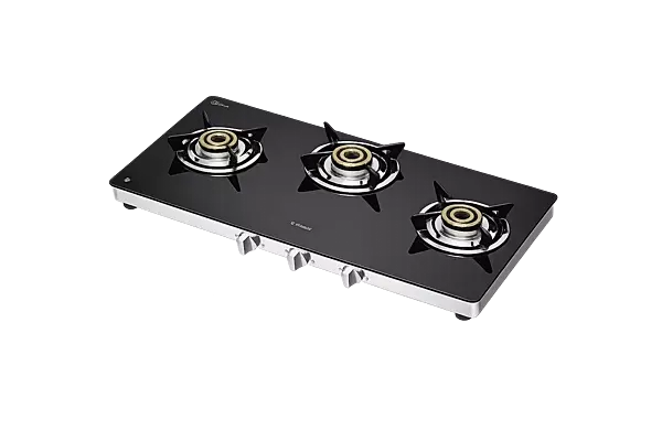 Stove Elica EL CT 0773 Vetro Sapphire Front Knob BS Stove Elica EL CT 0773 Vetro Sapphire Front Knob BS