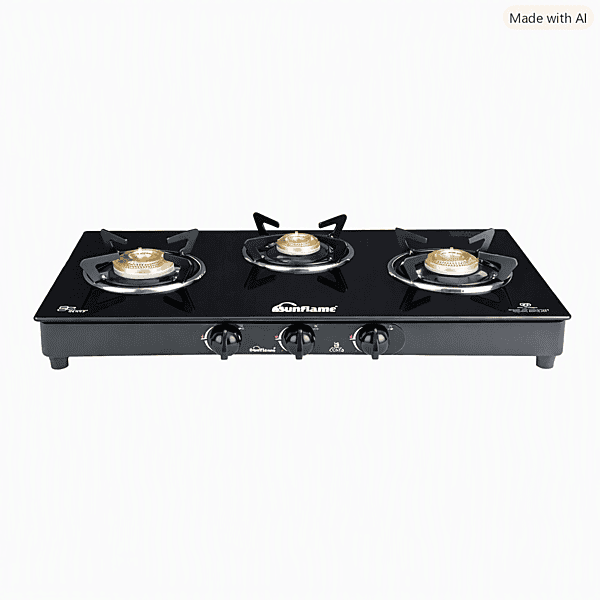 Stove Sunflame 3B Centa MI LPG TT GT BK SFGS3111B Stove Sunflame 3B Centa MI LPG TT GT BK SFGS3111B