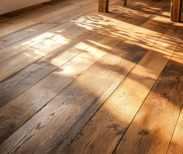 Straight Plank Wooden Flooring