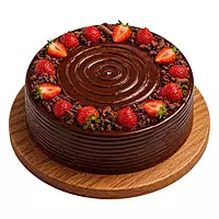Strawberry Chocklate Cake