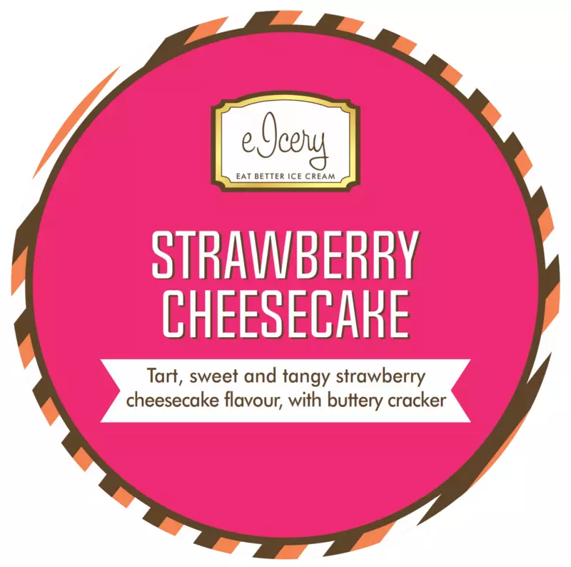 Strawberry Cheesecake 500 ml Tub