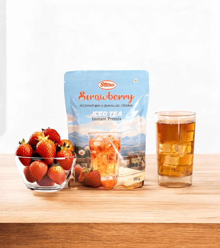 STRAWBERRY ICED PREMIX