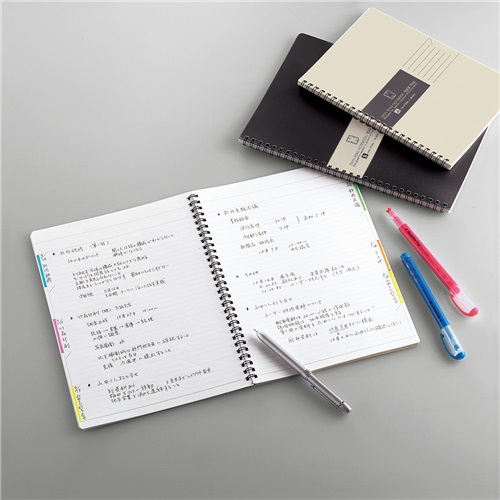 Kokuyo Edge ​​Title Twin Ring Notebook A5 B ruled 50 sheets