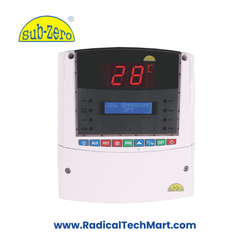 SZ CRC-1200 Digital Temperature Controller - Front View with Dual Display