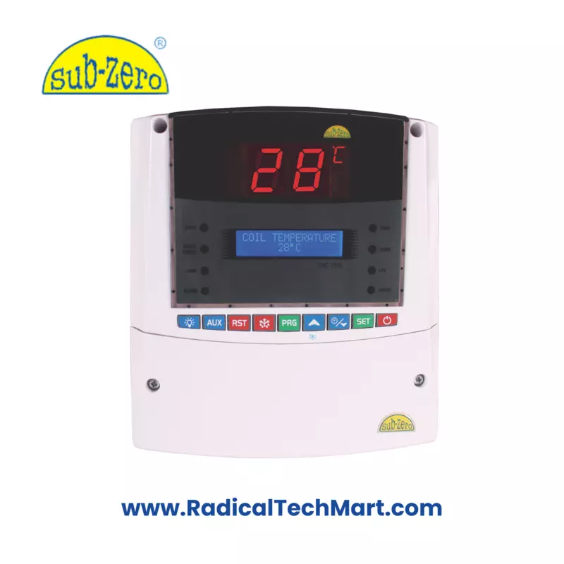 SZ CRC-1200 Digital Temperature Controller - Front View with Dual Display