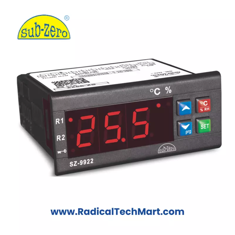 Sub-Zero SZ-9922 Digital Temperature & Humidity Controller Front View