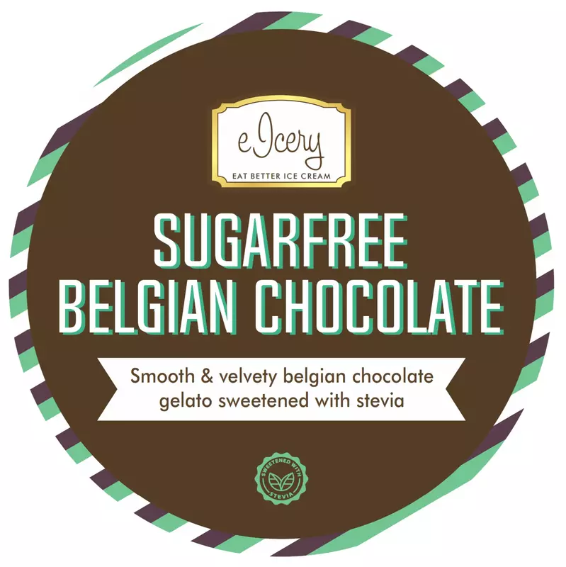Sugarfree Belgian Chocolate 500 ml Tub - eIcery
