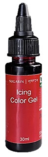 Sugarin Icing Color Gel Red 25gms