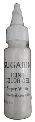 Sugarin Icing Color Gel Super White 25gms