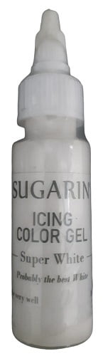 Sugarin Icing Color Gel Super White 25gms